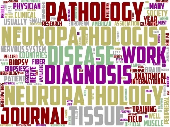 Neuropathology Wordart Tie Dye