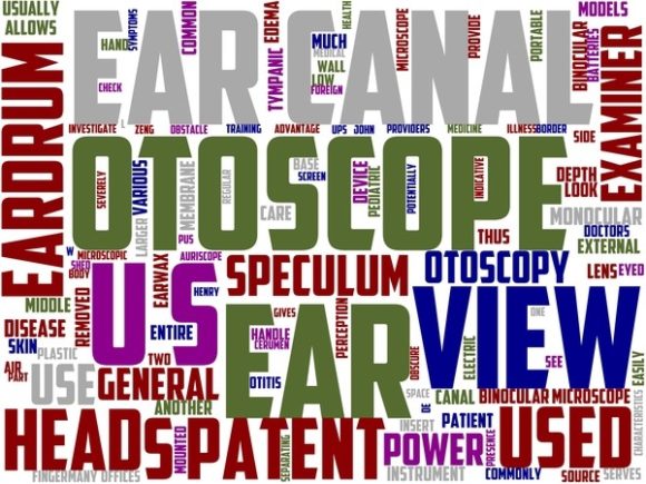 Otoscope Wordart Skinny Tumbler