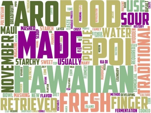 Poi Wordart Print: A Versatile Design for Creative Expression